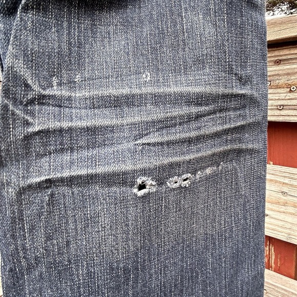 Diesel Jeans YARIK Straight Leg Blue Mens W33 L32 Worn Wash Distressed See Pics - Picture 13 of 13